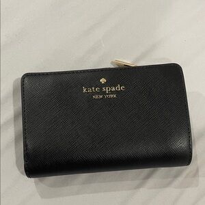 Kate Spade Black Leather Wallet